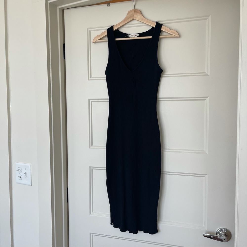 Black body con midi dress